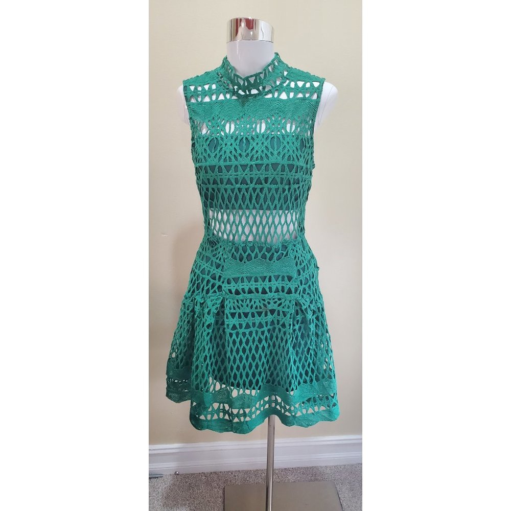 Luxxel  Crochet Dress WORE ONCE EUC